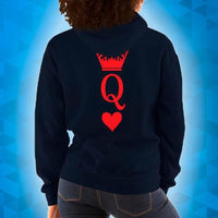 QUEEN SYMBOL - Poker Hoodie