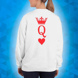 QUEEN SYMBOL - Poker Sweatshirt