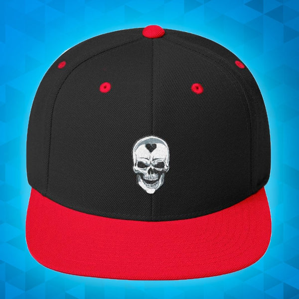 SKULL HEART - Snapback Hat