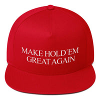 MAKE HOLD´EM GREAT AGAIN - Flat Bill Cap