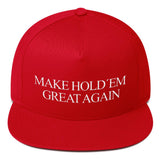 MAKE HOLD´EM GREAT AGAIN - Flat Bill Cap