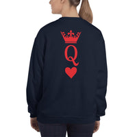 QUEEN SYMBOL - Poker Sweatshirt