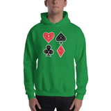 VINTAGE SUITS - Poker Hoodie