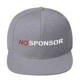 NO SPONSOR - 3D embroidered Snapback Hat