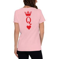 QUEEN SYMBOL - Women's Poker t-shirt