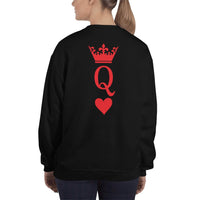 QUEEN SYMBOL - Poker Sweatshirt