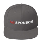 NO SPONSOR - 3D embroidered Snapback Hat