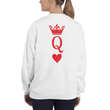 QUEEN SYMBOL - Poker Sweatshirt