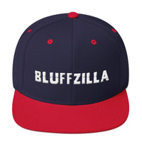 BLUFFZILLA - 3D embroidered Snapback Hat