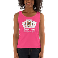 DIAMONDS ARE A GIRLS BEST FRIEND - Ladies' Tank