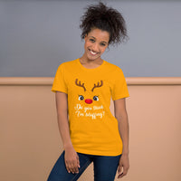 RUDOLPH BLUFFS? - Poker t-shirt