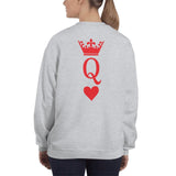 QUEEN SYMBOL - Poker Sweatshirt