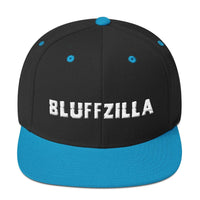 BLUFFZILLA - 3D embroidered Snapback Hat