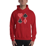 VINTAGE SUITS - Poker Hoodie