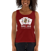 DIAMONDS ARE A GIRLS BEST FRIEND - Ladies' Tank