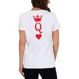 QUEEN SYMBOL - Women's Poker t-shirt