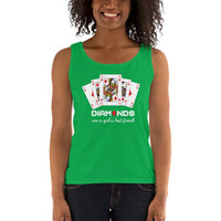 DIAMONDS ARE A GIRLS BEST FRIEND - Ladies' Tank