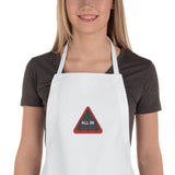 ALL IN - Embroidered Apron