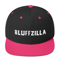 BLUFFZILLA - 3D embroidered Snapback Hat