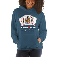 DIAMONS ARE A GIRLS BEST FRIEND - Hoodie